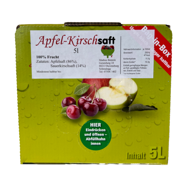 Apfel-Kirschsaft 3l/5l